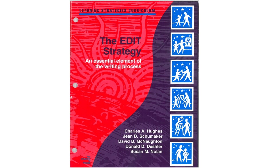 EDIT STRATEGY  (Charles A. Hughes, Jean B. Schumaker, David B. McNaughton, Donald D. Deshler, Susan M. Nolan) (PDF Download AND Coil Bound Manual)