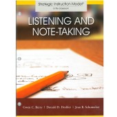 LISTENING AND NOTE-TAKING STRATEGY (Gwen C. Berry, Donald D. Deshler, Jean B. Schumaker) (BUNDLE: PDF Download AND Coil Bound Manual)