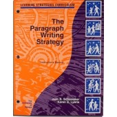 Instructor's Manual (PDF downloadable copy): THE PARAGRAPH WRITING STRATEGY (Jean B. Schumaker, Karen D. Lyerla)
